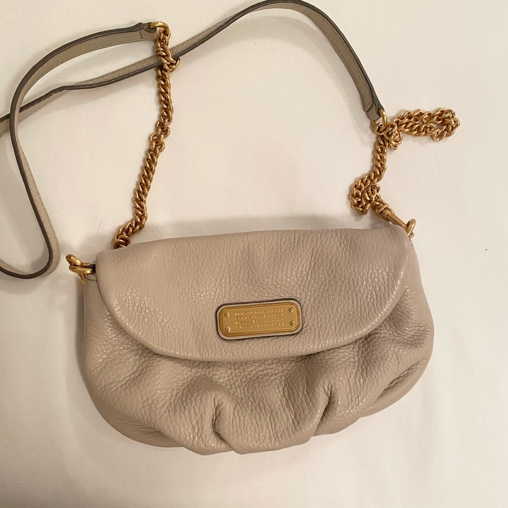 Marc by Marc Jacobs gold chain crossbody